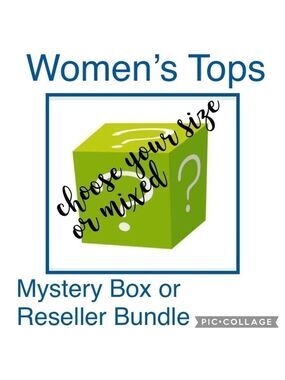 6 tops Mystery box reseller bundle tee cami blouse shirt sweater work casual